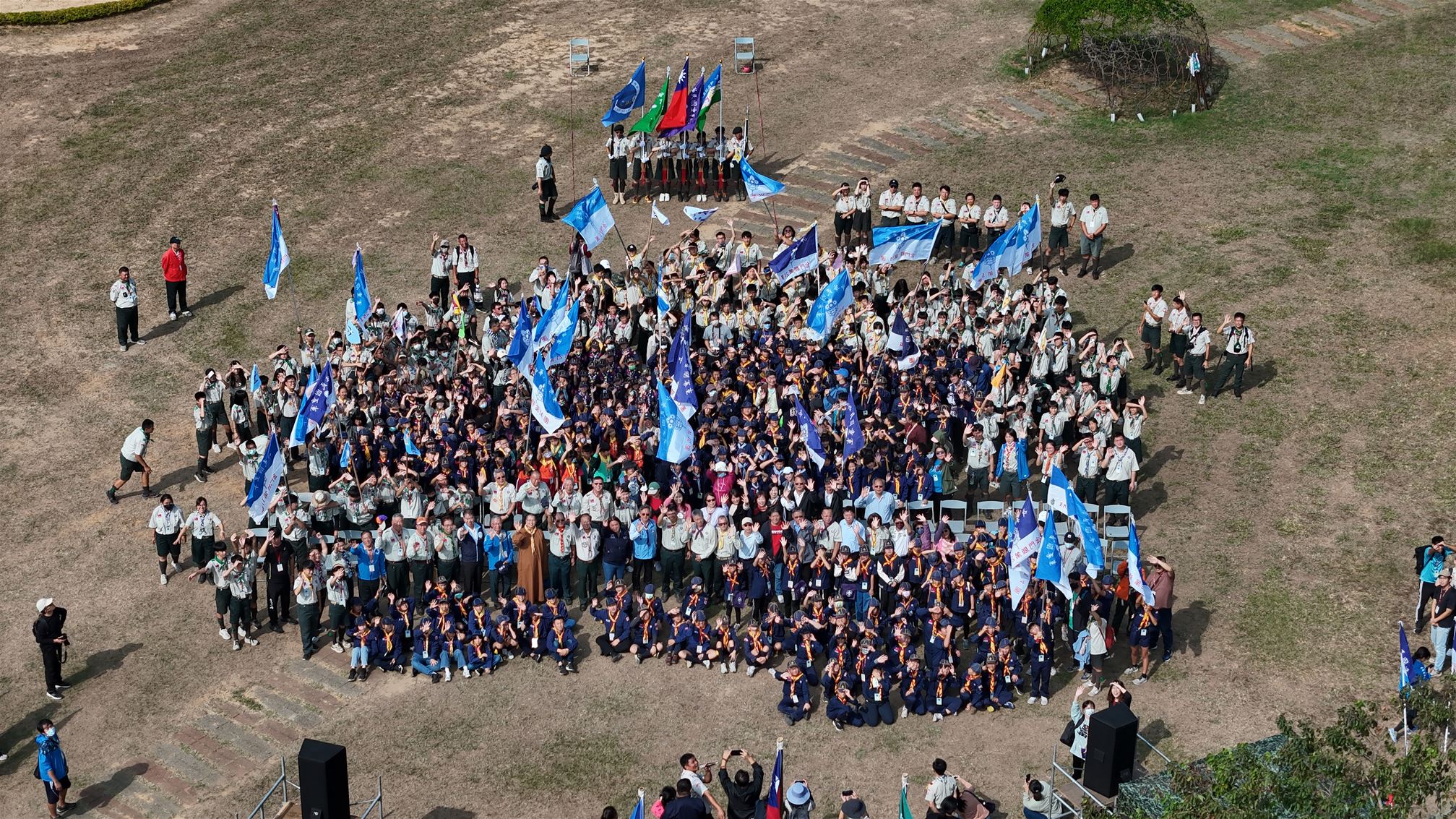 中華民國童軍金門地區第36次童軍大露營，熱鬧起跑！